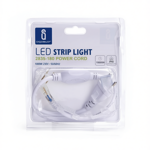 Cavo di Alimentazione per Striscia LED 2835 1000W 230V 50/60Hz IP65 Impermeabile per Sostituzione e Riparazione - Product Image 2