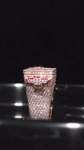 Anillo de Moissanita Royal Iced |   Diamante VVS |   Plata de Ley 925 |   Anillo de Moda Hip Hop |   Joyería Unisex para Regalo |   Diseño Personalizado - Product Image 3