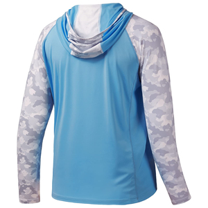 Vêtements d'extérieur de haute qualité, nouvelle collection, unisexe, UPF 50, respirant, imperméable, séchage rapide, 100% polyester, personnalisable, pêche - Product Image 4