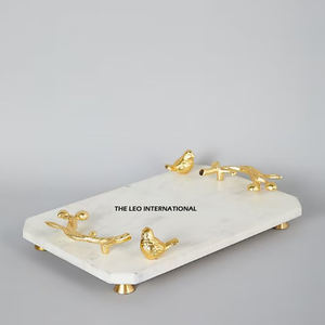 Bandeja de Madera Creativa para Servir Alimentos, Café, Frutas, Té, Desayuno, Bandeja Decorativa Marrón, Precio al por Mayor - Product Image 5