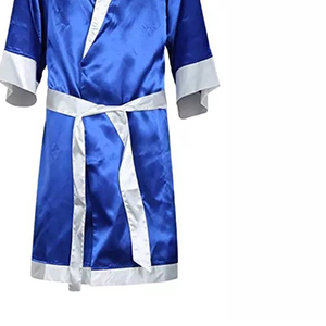 Al por mayor Bata de satén ligera para boxeo, para la entrada en el ring y uso en el gimnasio, para luchadores profesionales - Product Image 3
