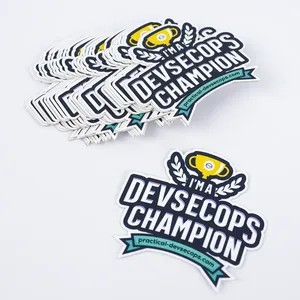 Hoja de Pegatinas Holográficas Personalizadas - XenonPrint, Vinilo Autoadhesivo Resistente al Agua y al Aceite, con Diseño de Dibujos Animados, Logotipo Personalizado, Duradero - Product Image 4