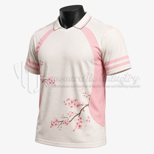 Camiseta de Fútbol Personalizada 100% Poliéster Rosa Blanco Sublimación Secado Rápido Transpirable Unisex Manga Corta Ropa Deportiva OEM ODM - Product Image 3