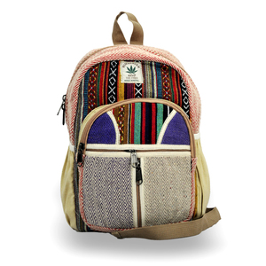 Hemp Cotton <b>Student</b> <b>Backpack</b> - Product Image 1