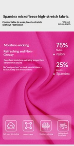 Pantalones Cortos Deportivos de Compresión para Mujer, de Nailon y Elastano, Elásticos, de Secado Rápido, para Yoga, Fitness y Running - Product Image 3