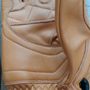 Guantes de Carreras Unisex de Cuero Amarillo de Alta Calidad, Nuevo Estilo, Transpirables, Impermeables, Compatibles con Pantalla Táctil, Hechos en EE. UU. - Product Image 3
