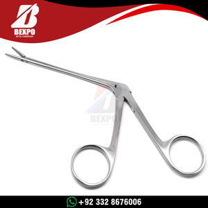 Pinzas Microquirúrgicas de Pico de Pato 3.3 cm de Acero Inoxidable, Pinzas Quirúrgicas Pediátricas ORL Tipo Cocodrilo, Manuales de Alta Calidad Polypus - Product Image 3