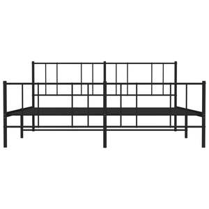 โครงเตียงเหล็กเคลือบผงสีดำขนาด 72 x 84 นิ้ว ประเภทสินค้าเตียงโลหะ - Product Image 6