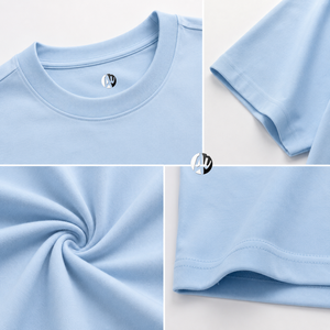 เสื้อยืดโอเวอร์ไซส์ใส่สบายสำหรับผู้ชาย ทรงหลวม เนื้อผ้านุ่ม แขนสั้น คอกลม เหมาะสำหรับใส่ลำลองในฤดูร้อน - Product Image 5