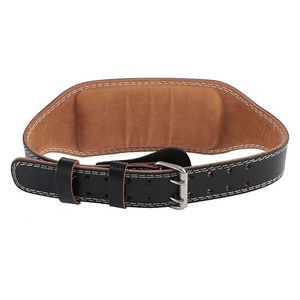 Ceinture de musculation en cuir haute résistance, support lombaire pour haltérophilie, musculation, fitness, levée de poids, équipement durable et de qualité supérieure - Product Image 1