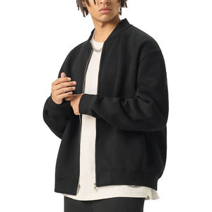 Chaquetas de Forro Polar de Alta Calidad con Logotipo Personalizado, de Algodón y Poliéster, Cuello Alto Informal, Estilo Urbano, para Hombre y Mujer - Product Image 3