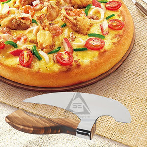 Cuchillo para Pizza de Acero Inoxidable con Mango de Madera, Alta Calidad, Ligero, Tamaño Personalizable, Color y Logotipo Personalizables, 3 Años de Garantía - Product Image 6