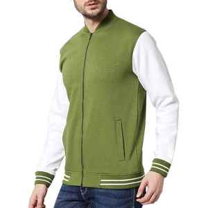 Top trending Hot Selling <b>Cheap</b> Price Varsity <b>jacket</b> for men Solid color Customized Top Best Selling Versity <b>Jackets</b> For Adults - Product Image 3