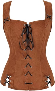 Corset en cuir véritable Parfait pour l'entraînement à la taille et le style Vegan Edgy Chic et sans cruauté Élégance intemporelle pour toute occasion - Product Image 3