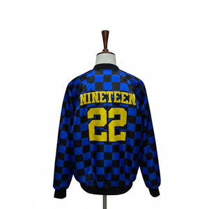 wholesale custom embriodry logo varisty <b>jacket</b> for men in multi colors - Product Image 6