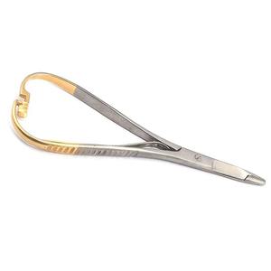 Manual Reusable 15.9cm Dental Surgical Instruments Hospital Supplies Needle <b>Holder</b> Scissors Spring Handles Shuja Surgico - Product Image 6