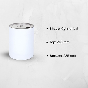 ถังเหล็กทรงกระบอกสำหรับสารเคมีและจาระบี-285มม. - Product Image 2