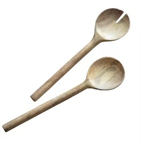 Solid Wood Wooden Serving <b>Spoon</b> 10ml Party Use Durable Eco-Friendly Kitchen Tool for Stirring Mixing Rice Curry <b>Soup</b> Sauce - Product Image 4