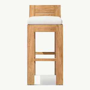 Juego de Mesa de Bar Moderno para Exteriores, Juego de Comedor para Patio y Jardín, Sillas de Madera de Teca para Hotel y Villa - <span class=keywords><strong>Marbella</strong></span> - Product Image 5