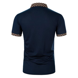 Camisetas Polo Casuales al por Mayor para Hombre, Diseño Moderno, Logotipo Personalizado, Color Sólido, Camisetas Polo de Algodón para Hombre, Cómodas de Usar - Product Image 2
