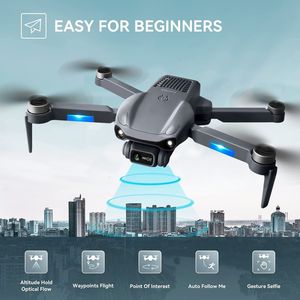 Dron Profesional F12 con GPS, 5G, WIFI, Cámara Dual HD 6K, Seguimiento Inteligente, Quadcopter en Gris para Principiantes y Adultos - Product Image 2
