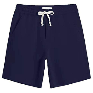 Shorts de algodón para hombre con diseño minimalista y estético para la moda moderna, con impresión de logotipo personalizado. - Product Image 3