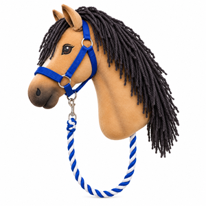 Cordes de guidage durables pour chevaux de compagnie, aux couleurs vives, texture lisse et finitions de qualité, pour jeux ludiques en écurie et équitation. - Product Image 1