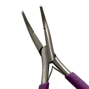 Alicates de alta calidad para extensiones de cabello, herramienta duradera para instalación y extracción de microanillos. - Product Image 6