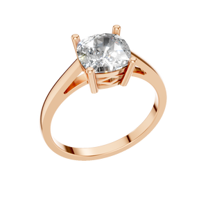 Trending 925 Sterling <b>Silver</b> Original VVS Moissanite <b>Solitaire</b> <b>Ring</b> Prong Setting Rhodium Plated Engagement Wedding Unisex Party - Product Image 1