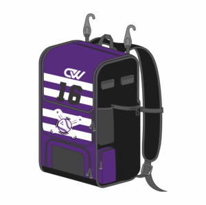 Deuka Wears OEM/ODM Custom Logo Printed High Quality <b>Training</b> Baseball <b>Backpack</b> 600D Polyester Multi Compartment Team Gear Bag - Product Image 2