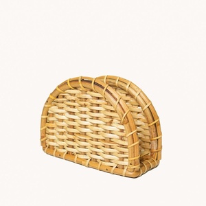 Top quality accessories for dining table decoration rattan napkin holder basket for paper napkins - Product Image 2