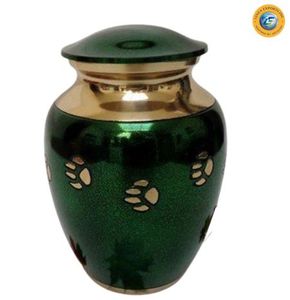 Linea Exports Inc Funeral Cremation Brass <b>Cat</b> and Dog <b>Urns</b> Funeral Pet Memorial <b>Urns</b> - Product Image 3
