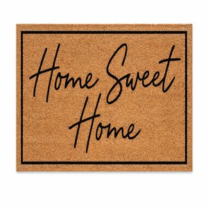 Tapete de PVC con Diseño de Hogar Dulce Hogar, Antideslizante, Moderno, Rectangular, para Cocina y Baño - Product Image 1