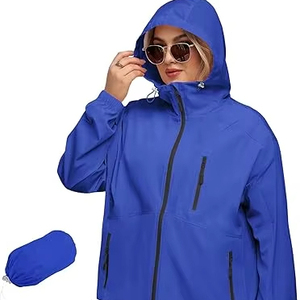 Chaqueta Cortavientos de Invierno para Hombre, Diseño de Marca, con Capucha, Cuello Alto, Estilo Vintage, Ecológica, Transpirable y Ligera, Venta al Por Mayor - Product Image 1