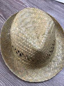 Chapeau de paille avec trous de ventilation, couleur naturelle, provenant du Vietnam, vente en gros, chapeaux de paille unis pour l'été, approvisionnement en vrac - Product Image 6