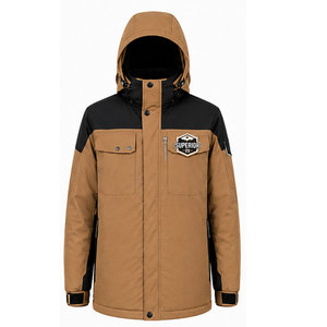 Chaqueta Impermeable para Hombre con Tecnología Cortavientos, Forro Interior Suave, Cremallera Resistente y Puños Ajustables - Product Image 1