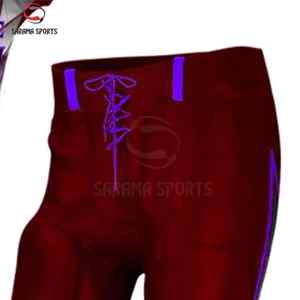 ชุดยูนิฟอร์มอเมริกันฟุตบอลคุณภาพดีที่สุด ออกแบบเองได้ พิมพ์ลายแบบซับลิเมชั่น แห้งเร็ว ระบายอากาศได้ดี - Product Image 5