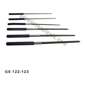 Juego de brocas de corte de 6 piezas, escariadores de relojería con mango, herramienta de precisión para fabricación de joyas, herramienta manual de orfebrería, artículo n.º GS-122 - Product Image 1