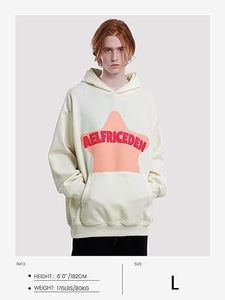 Sweat à capuche zippé oversize pour homme, broderie cœur, molleton 380g 100% coton, streetwear décontracté, hiver - Product Image 2