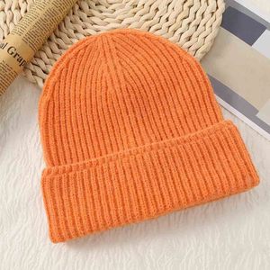 ผู้ผลิตหมวกบีนนี่ถักไหมพรม 60 สี หมวกทรงสกัลแคป ปักโลโก้ตามสั่ง หมวกไหมพรมหนานุ่มสำหรับฤดูหนาว สำหรับผู้ชายและผู้หญิง - Product Image 5