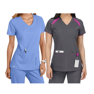 PRECIO DE FÁBRICA Uniformes Médicos de Alta Calidad para Mujer, Estilo Moderno y Personalizable, Ropa de Hospital - MOQ BAJO - Product Image 1