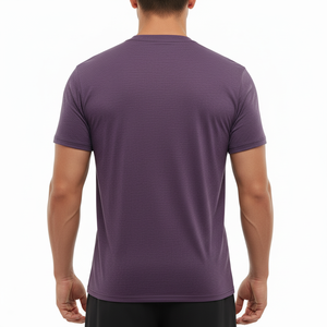 Camiseta de algodón grueso de 300 GSM para hombre, de manga corta, lisa, extragrande, personalizable con logo, para venta al por mayor - Product Image 5