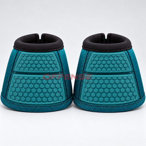 Botas de montar a caballo de color personalizado con construcción de goma duradera, ajuste cómodo y cierres seguros para un estilo elegante. - Product Image 3