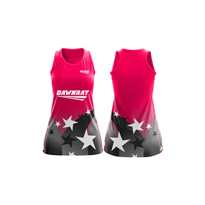 Lightweight Netball <b>Match</b> Jersey | Sublimation Netball Uniform with Team Logo Name Number | Breathable Polyester - Product Image 5