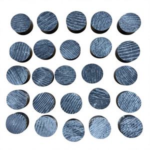 Botones de cuerno de búfalo ecológicos al por mayor, botones cuadrados de cuerno de búfalo negro intenso, accesorios para prendas con logotipo personalizado. - Product Image 2