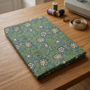Wholesale Premium Quality Water Resistant Knitted Cotton Fabric Flower Print Medium Weight Yard Garment Home Textile Bag Girls - Product Image 3