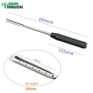 Osteótomos rectos de 6 mm, cincel para huesos, instrumentos quirúrgicos ortopédicos, juego de instrumentos de acero inoxidable - Product Image 3