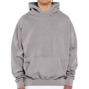 Sweat-shirt à capuche pour homme de haute qualité, décontracté, respirant, écologique, 100% coton, style hiver avec poche - Product Image 5