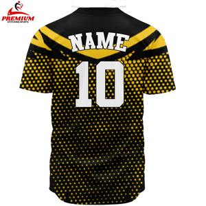 Nouveau Maillot de Baseball Unisexe 2026 Respirant Grande Taille Personnalisable Nom d'Équipe Haute Qualité Léger Col en V Séchage Rapide - Product Image 2