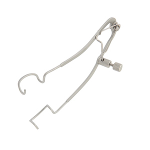 Espéculo Oftálmico Manual Ajustable para Microcirugía, de Acero Inoxidable Azul, con Hojas Abiertas de Alambre, Instrumentos Quirúrgicos Oftálmicos de Precisión - Product Image 1